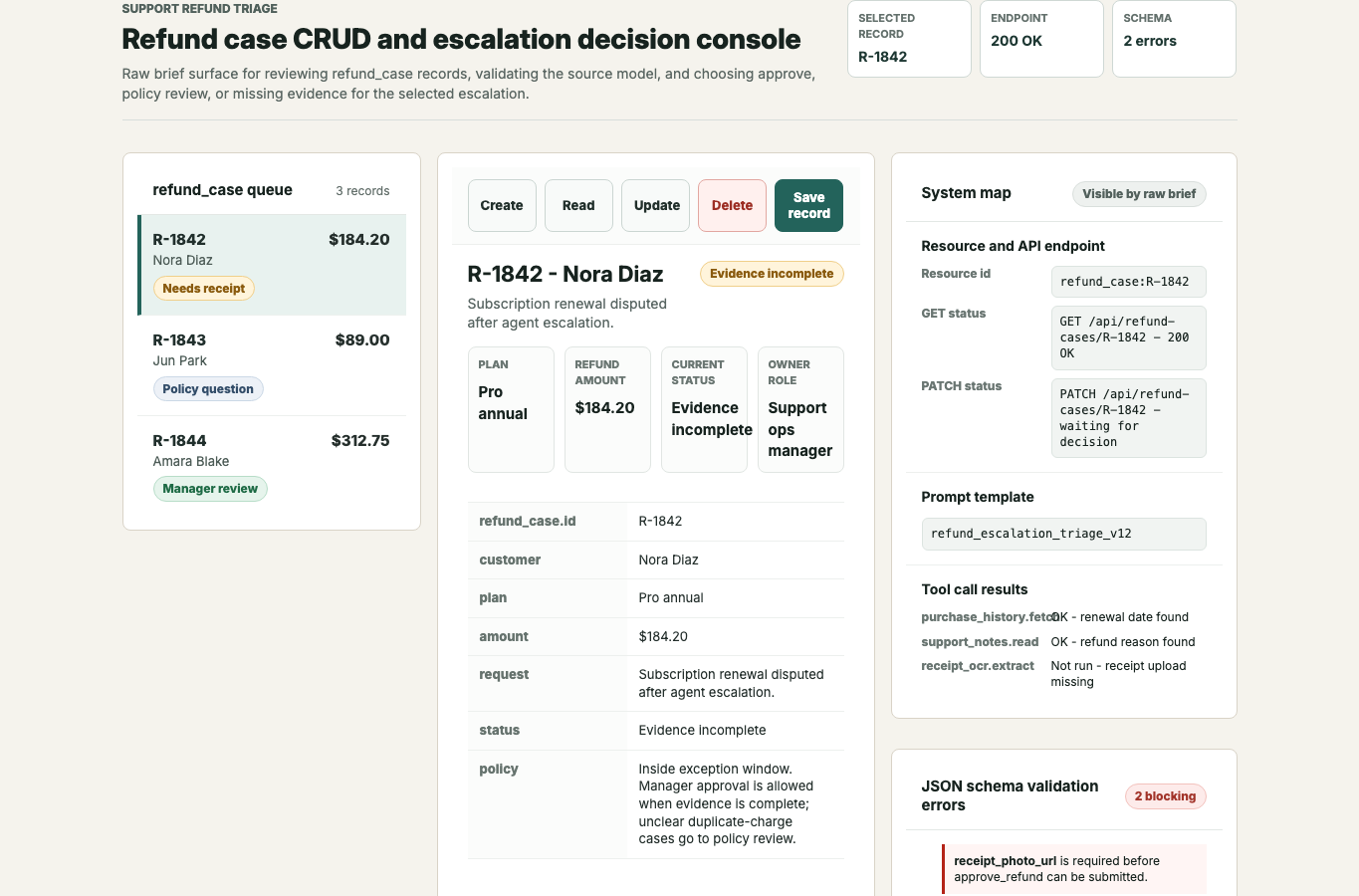 GPT-5.5 xhigh via codex exec - Raw brief screenshot